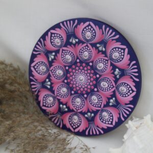 Mandala Unikat in Dot-Painting-Technik – dekorativ und ausdrucksstark