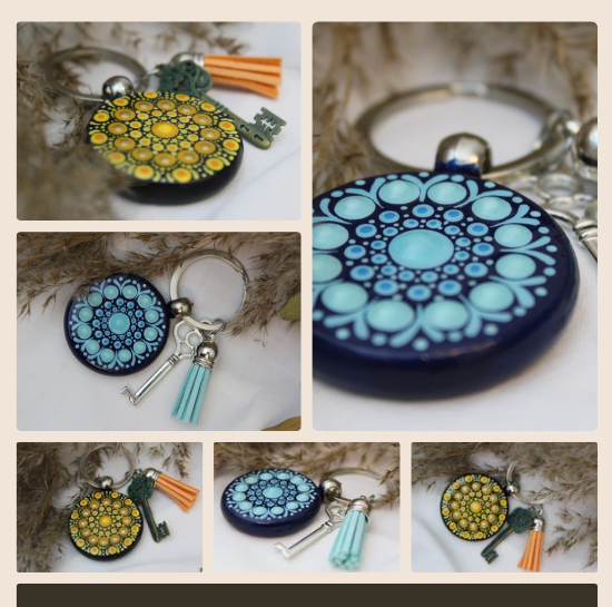 Handbemalt und farblich abgestimmt – ein liebevolles Extra zu jedem Geschenk